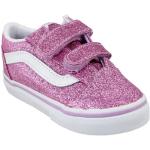 Rosa Klassiska sneakers med glitter från Vans Old Skool i storlek 22 för Barn 