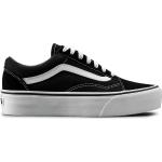 Vans W Ua Old Skool Platform Sneakers Black/White Svart/vit