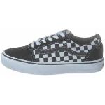 Vans Yt Ward (checkered) Black/true Wh, Barn, Skor, Sneakers, Blå, EU 29