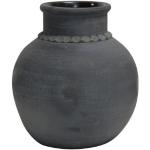 Rustika Svarta Vaser med skinande finish från Strömshaga 