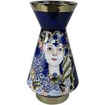 Shabby chic Svarta Vaser i Porslin - 19 cm 