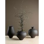 Svarta Keramikvaser från Venture Home - 18 cm 