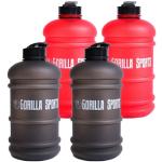 Svarta Giftfria vattenflaskor från Gorilla Sports i Plast 