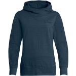 Sommar Ekologiska Blåa Tränings hoodies från Vaude på rea i Storlek XL för Damer 