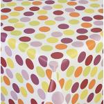 Venilia Bordsduk flerfärgad bordsduk bordslinne vaxduk lättskött vattenavvisande rund 140 x 140 cm, PVC-polyester