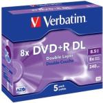 CD-fodral från Verbatim 5 delar 