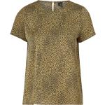 Guldiga Kortärmade Kortärmade blusar från Vero Moda på rea i Storlek XS för Damer 