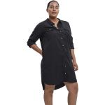 Svarta Långärmade Klänningar med fickor från Vero Moda på rea i Storlek 5 XL för Damer 