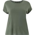 Gröna T-shirts stora storlekar från Vero Moda i Storlek XL för Damer 