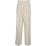 Beige Loose-fit byxor från Vero Moda på rea i Storlek XL i Polyester för Damer 