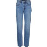 Blåa Straight leg jeans från Vero Moda i Storlek M i Denim för Damer 