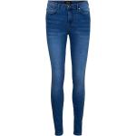 Blåa Skinny jeans från Vero Moda på rea i Storlek XS i Denim för Damer 