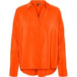 Orange Damskjortor från Vero Moda på rea i Storlek S i Modal 