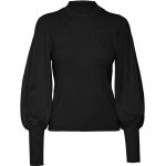 Svarta Stickade tröjor med puffärm från Vero Moda i Storlek S för Damer 