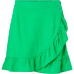 Hållbara Korta Gröna Minikjolar med volang från Vero Moda på rea i Storlek XS för Damer 