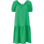 Gröna A-linjeformade klänningar med volang från Vero Moda på rea i Storlek XS för Damer 