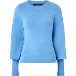 Blåa Pullovers med puffärm från Vero Moda på rea i Storlek XS i Viskos för Damer 