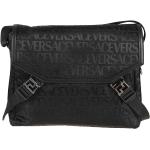 Svarta Messenger väskor från Versace i Tyg för Herrar 