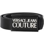 Svarta Läderbälten från Versace Versace Jeans i Läder för Herrar 