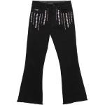 Regular Svarta High waisted jeans från Versace Versace Jeans i Storlek S i Denim för Damer 