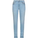 Regular Blåa Stretch jeans Urblekta från Versace Versace Jeans på rea i Storlek S i Denim för Damer 