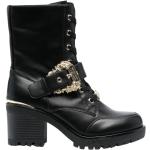 Svarta Ankle-boots från Versace Versace Jeans på rea i Syntet för Damer 