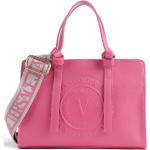 Versace Jeans Couture V-Emblem Crossover väska pink