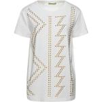 Vita Kortärmade Kortärmade T-shirts från Versace Versace Jeans i Storlek XL i Jerseytyg för Damer 