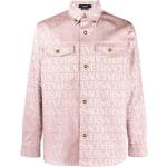 Ljusrosa Skjortjackor från Versace på rea i Storlek S i Bomullsblandning för Herrar 