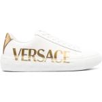 Vita Skinnsneakers från Versace på rea i Kalvskinn för Herrar 