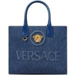 Blåa Tote bags från Versace för Damer 