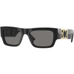 Svarta Polariserade solglasögon från Versace på rea för Herrar 