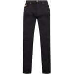 Svarta Straight leg jeans från Versace för Herrar 