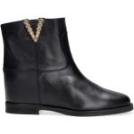 Svarta Ankle-boots från VIA ROMA på rea Halksäkra i storlek 15 i Läder för Damer 