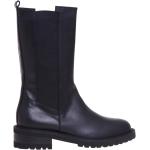 Vinter Svarta Chelsea-boots från VIA ROMA i Läder för Damer 