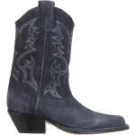 Blåa Cowboy-boots från Vic Matie i Denim för Damer 