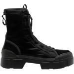 Svarta Ankle-boots från Vic Matie på rea med Snörning med rundad tå för Damer 