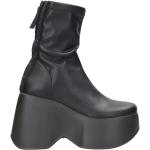 Svarta Ankle-boots från Vic Matie i Läder för Damer 