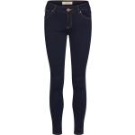 Victoria 7/8 Silk Touch Jeans Bottoms Jeans Skinny Blue MOS MOSH