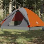 Orange Tält från VidaXL för 3 personer 
