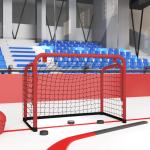 Röda Ishockey från VidaXL i Syntet för Barn 