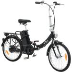 Svarta Hopfällbara cyklar från VidaXL i Aluminium 