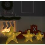 Guldiga Julstjärnor från VidaXL 