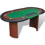 Gröna Pokerbord från VidaXL i Rostfritt Stål 