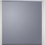 vidaXL Rullgardin grå 120 x 175 cm mörkläggande