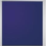 vidaXL Rullgardin marinblå 80 x 230 cm mörkläggande