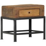 Vintage Bruna Sängbord från VidaXL i Återvunnet trä 