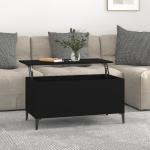 Svarta Höj- och sänkbara soffbord från VidaXL i Trä 