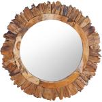 Bruna Runda speglar från VidaXL med diameter 60cm 