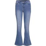 Blåa Flare jeans från Vila i Storlek M 